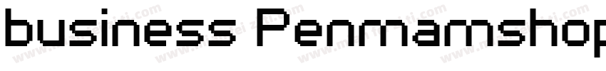 business Penmamshop字体转换